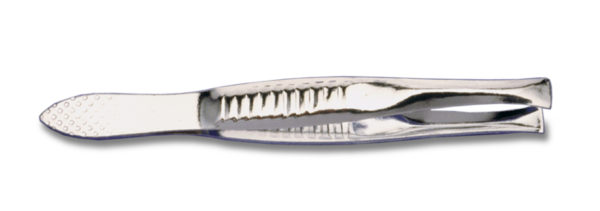 Splinter Forceps - Blunt End (Nickel-Plated)