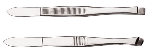 Splinter Forceps - Flat End