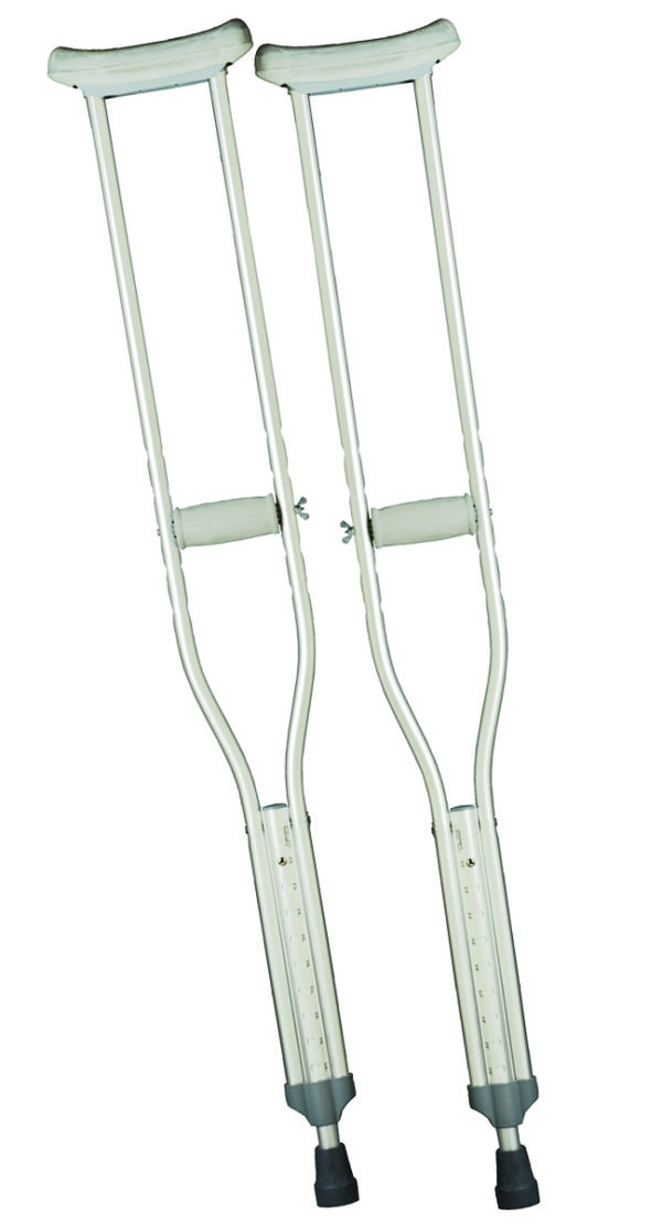 Aluminum  Crutches - Adjustable