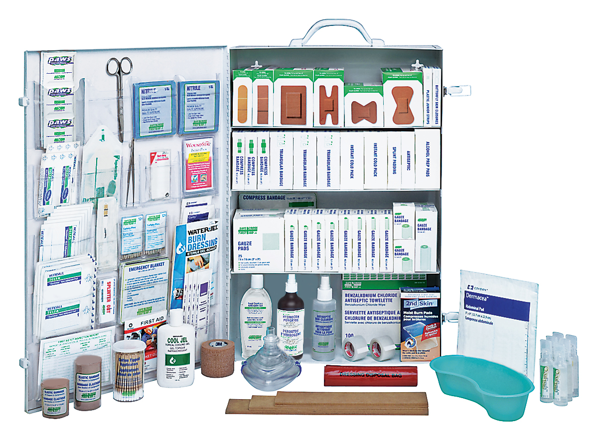 Workplace first outlet aid kit