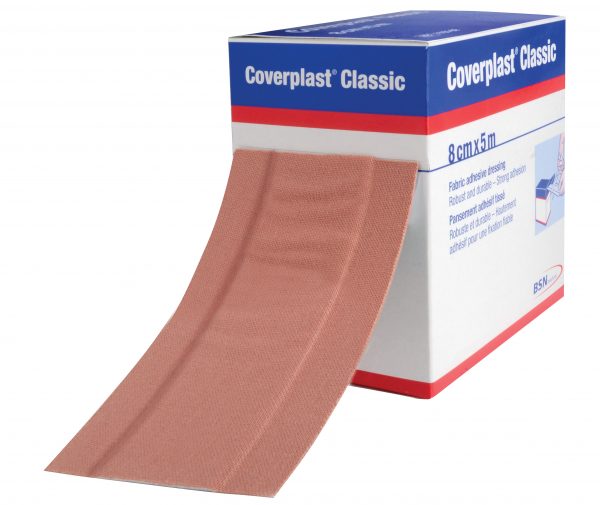 Coverplast - Fabric Dressing Strip - 8cm x 5m