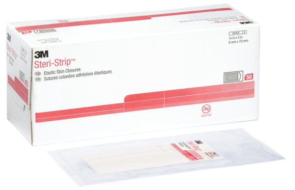 Steri-Strip - Elastic Skin Closures - 6mm x 7.6cm (50/Box)