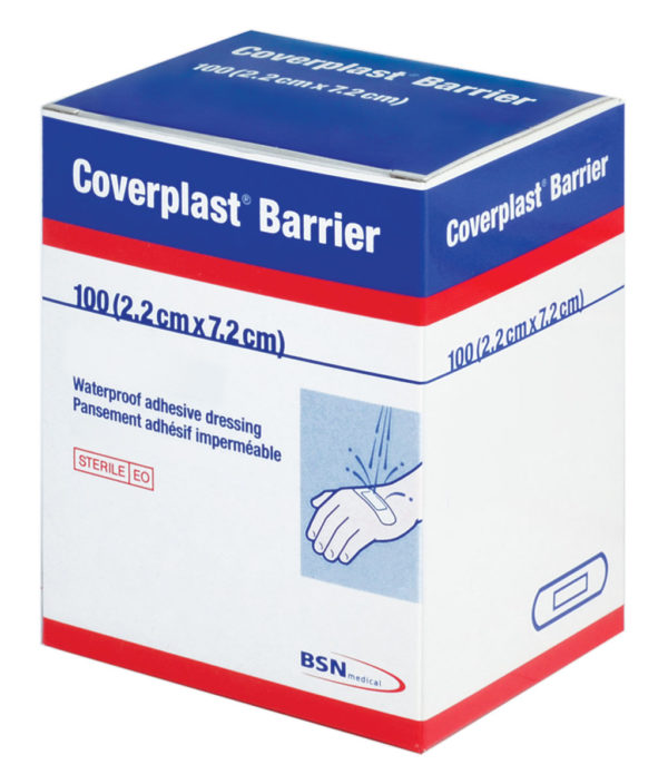 Coverplast Barrier Dressing - 2.2 x 7.2cm (100/Box)