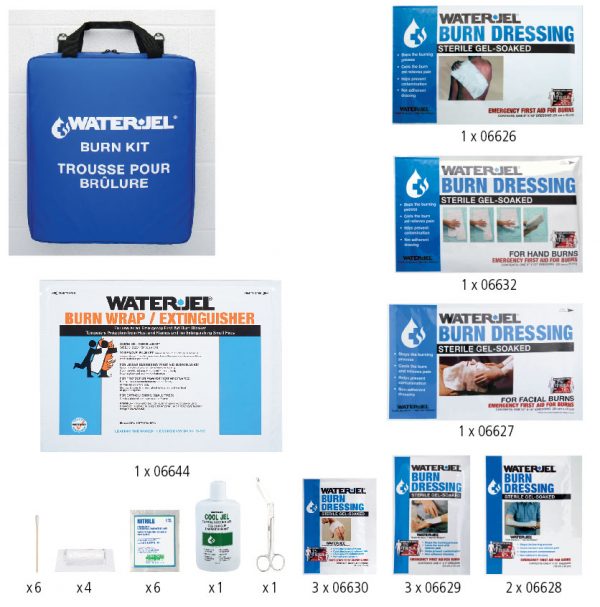 Water-Jel Emergency Burn Kit VI