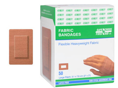 Fabric Bandages - Large Patch - 5.1 x 7.6cm