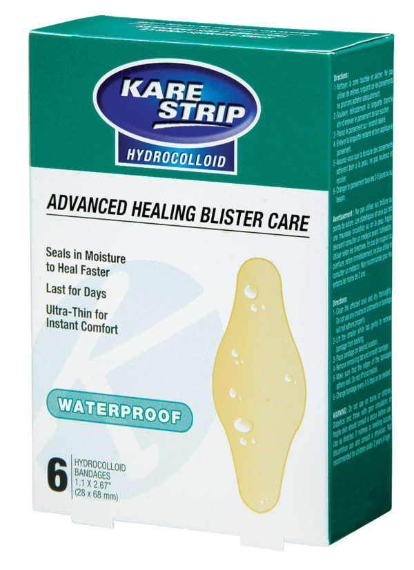 Kare Strip - Hydrocolloid Bandages - Sterile - 2.8 x 6.8cm (6/Box)