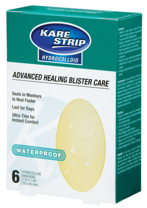Kare Strip - Hydrocolloid Bandages - Sterile - 4 x 7cm (6/Box)