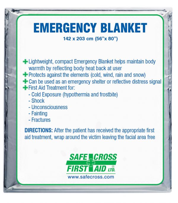 Emergency Blanket - Foil/Mylar
