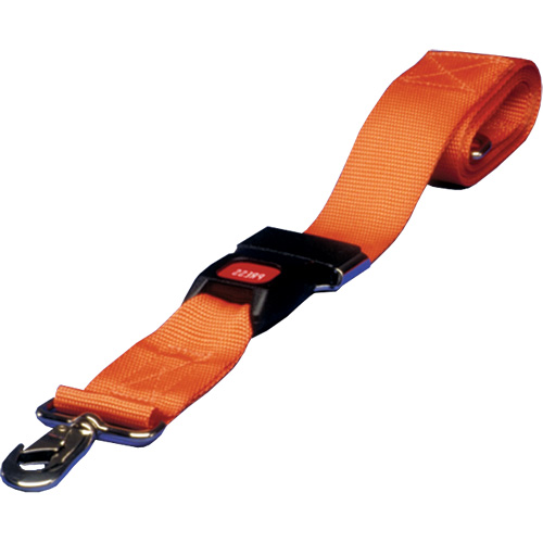 Restraint Straps w/Plastic Side-Release Buckle - 5.1 x 182 cm (3/Set)