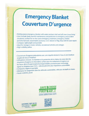 Emergency Blanket - Tissue/Polyester
