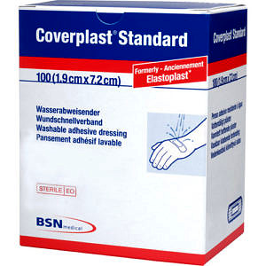 Coverplast Plastic Bandages - 1.9 x 7.2 cm (100/Box)