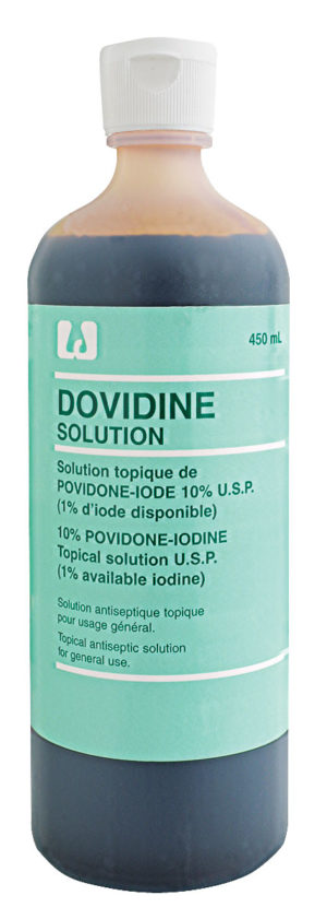 Povidone-Iodine Antiseptic Solution - 10% - 450mL