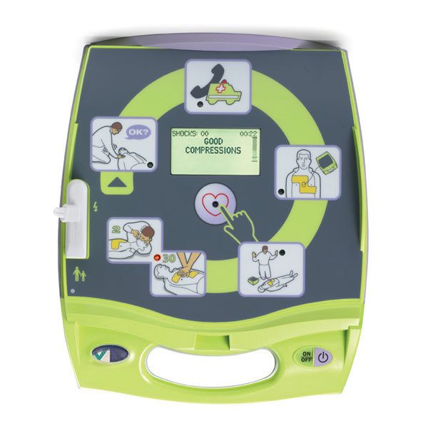 ZOLL AED Plus open