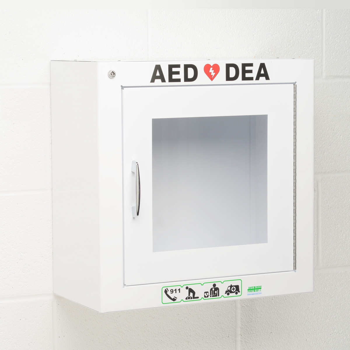 Surface Aed Cabinet 44 5 X 44 5 X 22 9 Cm