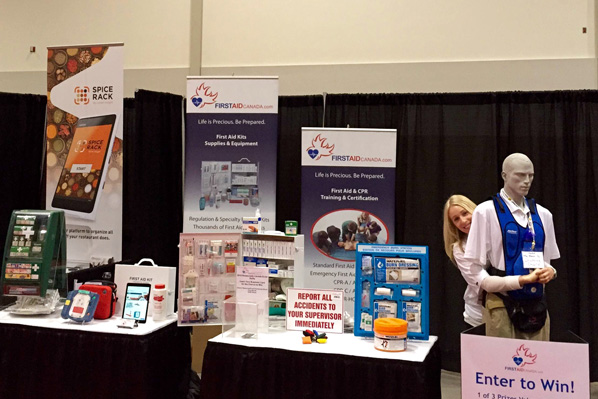 First Aid Canada at The Restaurants Canada Show 2015