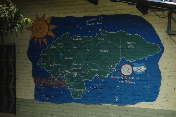 Friends of Honduran Children - Map of Honduras