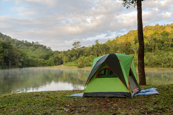 Camping in Wilderness