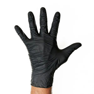 M-ProMedic Nitrile Disposable Gloves – Black (1,000/Case)