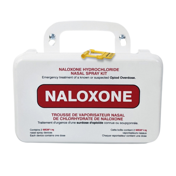 Naloxone (NARCAN) Kit in Plastic Box
